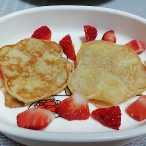 ホットケーキに飽きたら♪リンゴの簡単お焼き